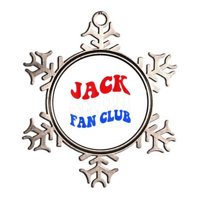 Jack Smith Fan Club Fun Summer Groovy Red Blue Metallic Star Ornament