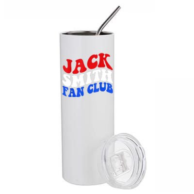 Jack Smith Fan Club Fun Summer Groovy Red Blue Stainless Steel Tumbler