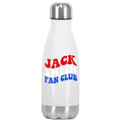 Jack Smith Fan Club Fun Summer Groovy Red Blue Stainless Steel Insulated Water Bottle