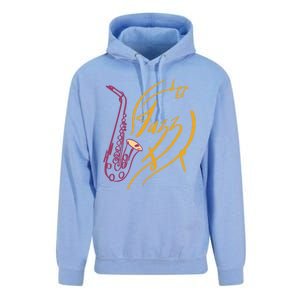 Jazz Saxophone For Jazz Music Lover Sax Musician Great Gift Unisex Surf Hoodie