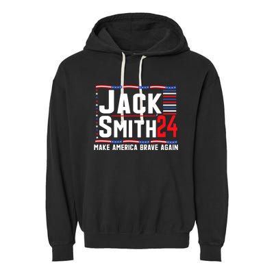 Jack Smith Fan Club Member 2024 Election Candidate Garment-Dyed Fleece Hoodie