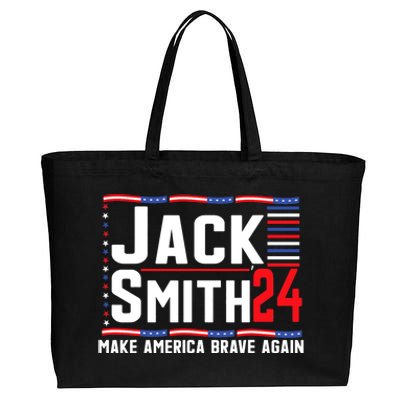 Jack Smith Fan Club Member 2024 Election Candidate Cotton Canvas Jumbo Tote