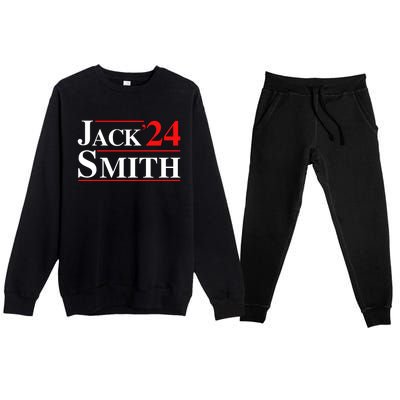 Jack Smith For President Jack Smith 2024 Premium Crewneck Sweatsuit Set