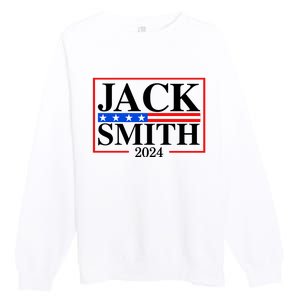 Jack Smith For President Jack Smith 2024 Premium Crewneck Sweatshirt