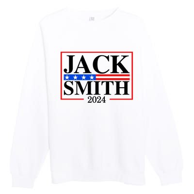 Jack Smith For President Jack Smith 2024 Premium Crewneck Sweatshirt