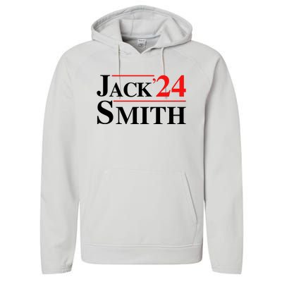 Jack Smith For President Jack Smith 2024 Performance Fleece Hoodie