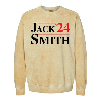 Jack Smith For President Jack Smith 2024 Colorblast Crewneck Sweatshirt