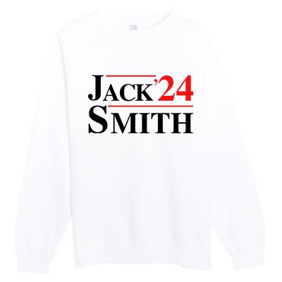 Jack Smith For President Jack Smith 2024 Premium Crewneck Sweatshirt