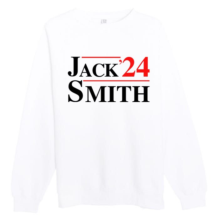 Jack Smith For President Jack Smith 2024 Premium Crewneck Sweatshirt