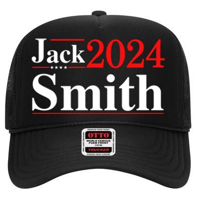 Jack Smith For President Jack Smith 2024 High Crown Mesh Back Trucker Hat