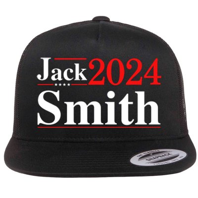 Jack Smith For President Jack Smith 2024 Flat Bill Trucker Hat