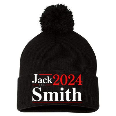 Jack Smith For President Jack Smith 2024 Pom Pom 12in Knit Beanie