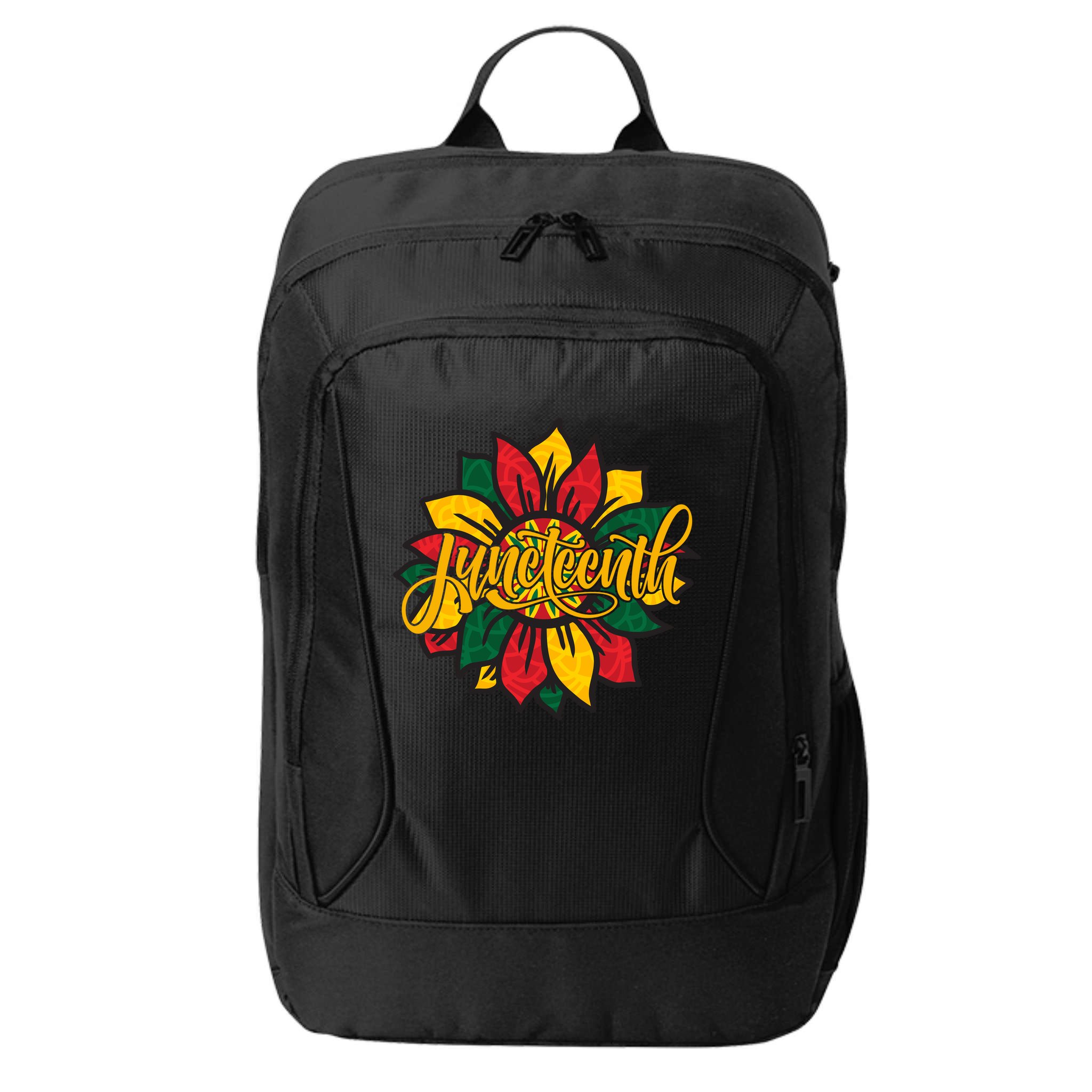 Juneteenth Sunflower Festive City Backpack