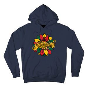 Juneteenth Sunflower Festive Tall Hoodie