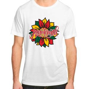 Juneteenth Sunflower Festive Adult ChromaSoft Performance T-Shirt