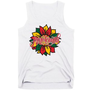 Juneteenth Sunflower Festive Tank Top