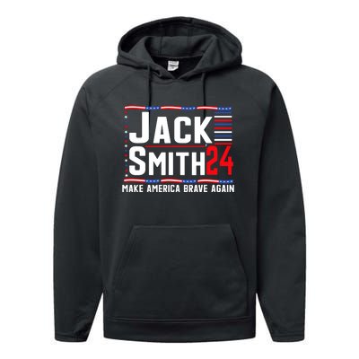 Jack Smith Fan Club Member 2024 Election Candidate Performance Fleece Hoodie