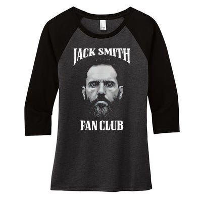 Jack Smith Fan Club Women's Tri-Blend 3/4-Sleeve Raglan Shirt