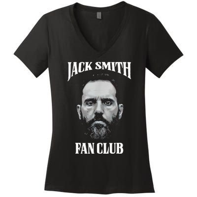 Jack Smith Fan Club Women's V-Neck T-Shirt