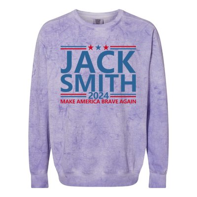 Jack Smith Fan Club Member 2024 Election Candidate Colorblast Crewneck Sweatshirt