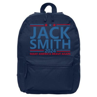 Jack Smith Fan Club Member 2024 Election Candidate 16 in Basic Backpack