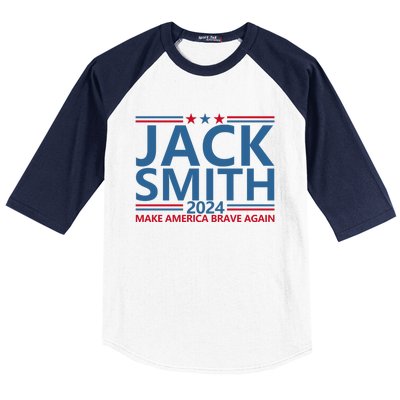 Jack Smith Fan Club Member 2024 Election Candidate Baseball Sleeve Shirt