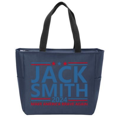 Jack Smith Fan Club Member 2024 Election Candidate Zip Tote Bag