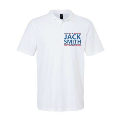 Jack Smith Fan Club Member 2024 Election Candidate Softstyle Adult Sport Polo