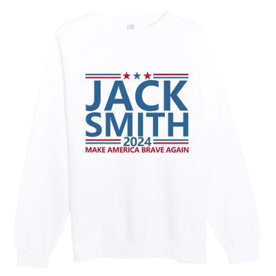 Jack Smith Fan Club Member 2024 Election Candidate Premium Crewneck Sweatshirt