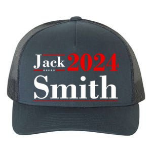 Jack Smith For President Jack Smith 2024 Karma Retro Us Flag Yupoong Adult 5-Panel Trucker Hat