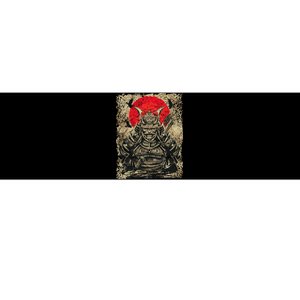 Japanese Samurai Girl And Samurai Gift Japanese Warrior Samurai Bumper Sticker