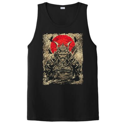 Japanese Samurai Girl And Samurai Gift Japanese Warrior Samurai PosiCharge Competitor Tank