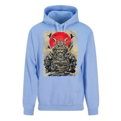 Japanese Samurai Girl And Samurai Gift Japanese Warrior Samurai Unisex Surf Hoodie