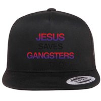 Jesus Saves Gangsters Too Christmas Flatbill Hat