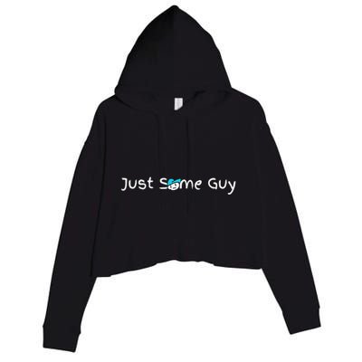 Just Some Guy Premium Crop Fleece Hoodie