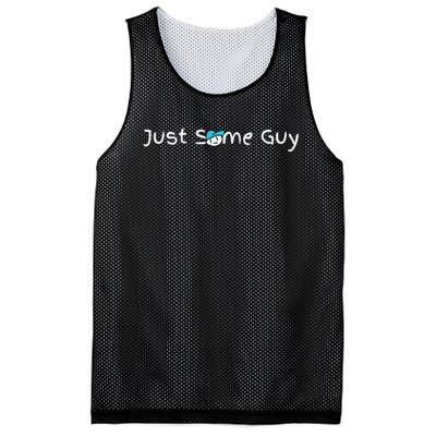 Just Some Guy Premium Mesh Reversible Basketball Jersey Tank