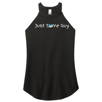 Just Some Guy Premium Women’s Perfect Tri Rocker Tank