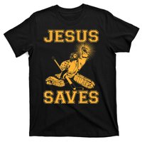 Jesus Saves Hockey T-Shirt