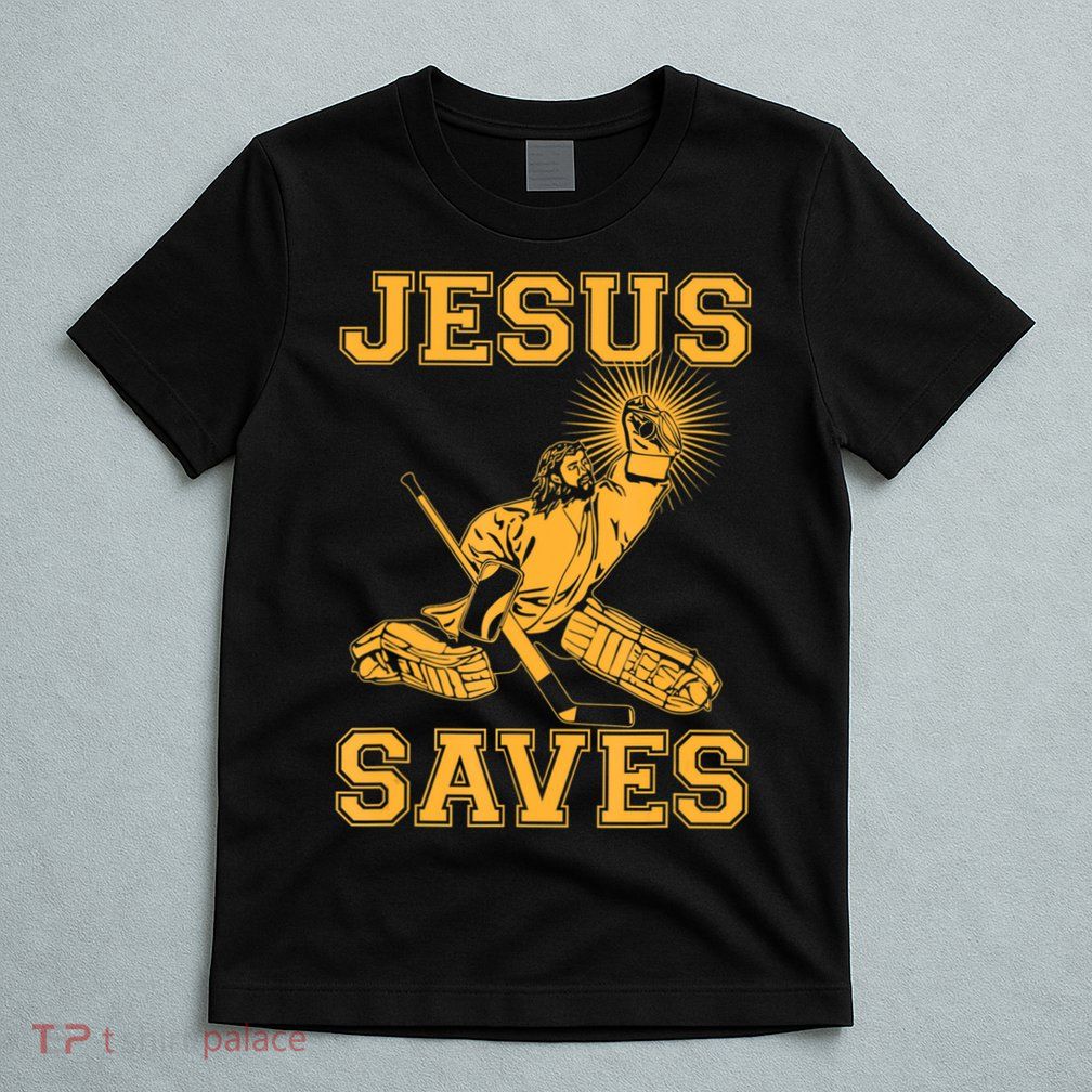 Jesus Saves Hockey T-Shirt