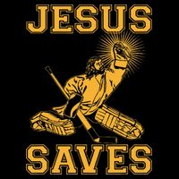 Jesus Saves Hockey Impact Tech Backpack