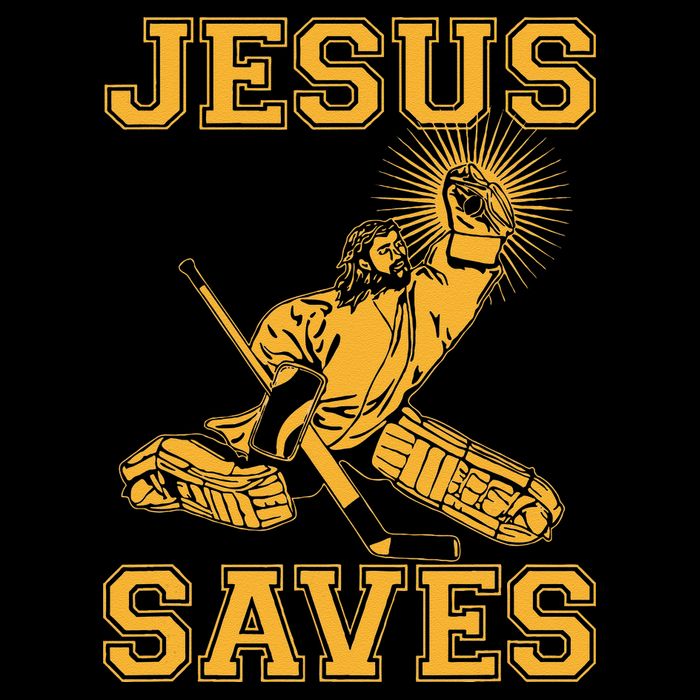 Jesus Saves Hockey Impact Tech Backpack