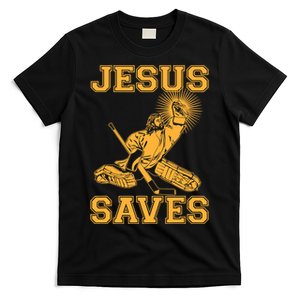 Jesus Saves Hockey T-Shirt