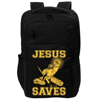 Jesus Saves Hockey Impact Tech Backpack