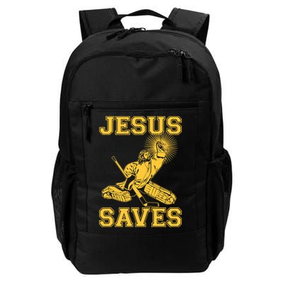 Jesus Saves Hockey Backpack