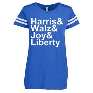 Jason Sudeikis Harris Walz Joy Liberty Enza Ladies Jersey Football T-Shirt