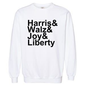 Jason Sudeikis Harris Walz Joy Liberty Garment-Dyed Sweatshirt