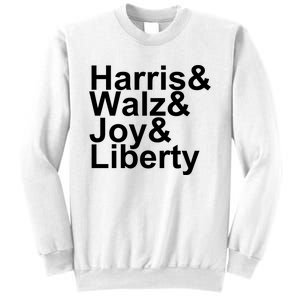 Jason Sudeikis Harris Walz Joy Liberty Sweatshirt