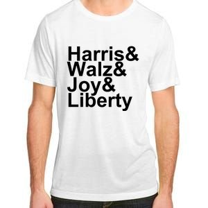 Jason Sudeikis Harris Walz Joy Liberty Adult ChromaSoft Performance T-Shirt