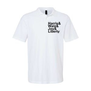 Jason Sudeikis Harris Walz Joy Liberty Softstyle Adult Sport Polo