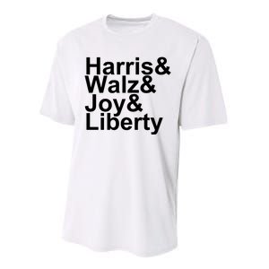 Jason Sudeikis Harris Walz Joy Liberty Performance Sprint T-Shirt